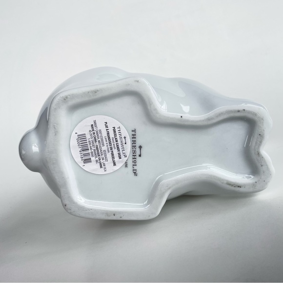 Threshold Rabbit-Shaped Porcelain Candy Dish - Picture 13 of 14